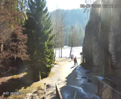 Vstup do skal, Pískovna