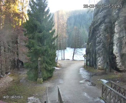 Vstup do skal, Pískovna