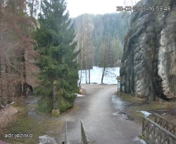 Vstup do skal, Pískovna