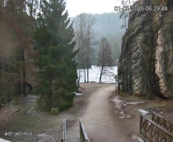 Vstup do skal, Pískovna