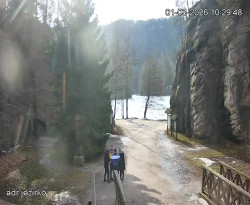 Vstup do skal, Pískovna