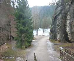 Vstup do skal, Pískovna