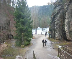 Vstup do skal, Pískovna