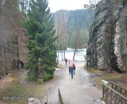 Vstup do skal, Pískovna