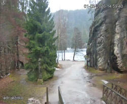 Vstup do skal, Pískovna