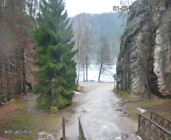 Vstup do skal, Pískovna