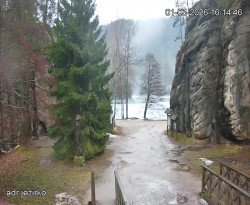 Vstup do skal, Pískovna