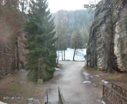 Vstup do skal, Pískovna