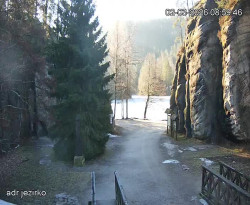 Vstup do skal, Pískovna