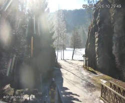 Vstup do skal, Pískovna