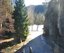 Vstup do skal, Pískovna