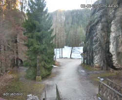 Vstup do skal, Pískovna