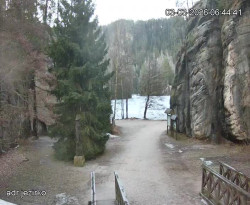 Vstup do skal, Pískovna