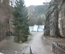 Vstup do skal, Pískovna