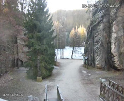 Vstup do skal, Pískovna