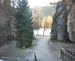 Vstup do skal, Pískovna