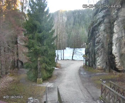 Vstup do skal, Pískovna