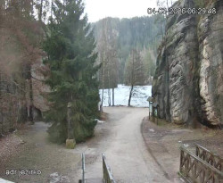 Vstup do skal, Pískovna