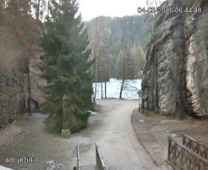 Adršpach - Vstup do skal, Pískovna - 4.3.2026 v 06:45