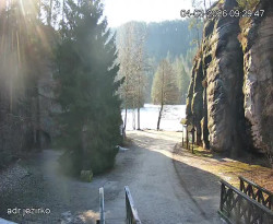 Vstup do skal, Pískovna