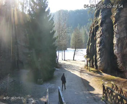 Vstup do skal, Pískovna