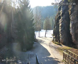 Vstup do skal, Pískovna