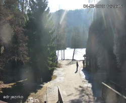 Vstup do skal, Pískovna