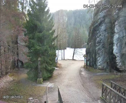 Vstup do skal, Pískovna