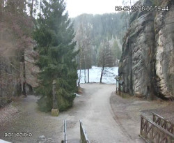 Vstup do skal, Pískovna