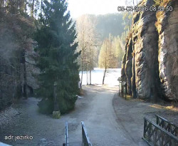 Vstup do skal, Pískovna