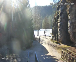 Vstup do skal, Pískovna