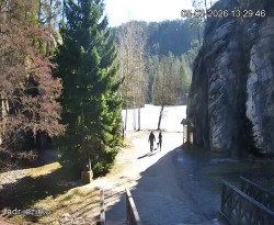 Vstup do skal, Pískovna