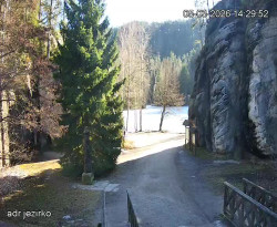 Vstup do skal, Pískovna