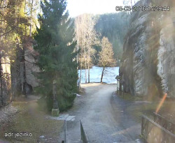 Vstup do skal, Pískovna