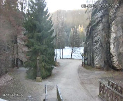 Vstup do skal, Pískovna