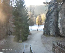 Vstup do skal, Pískovna