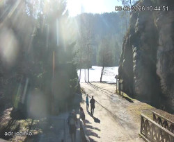 Vstup do skal, Pískovna