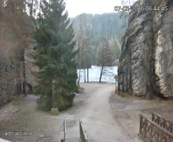 Vstup do skal, Pískovna