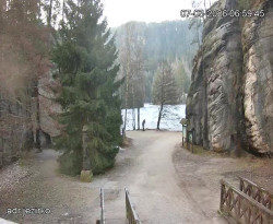 Vstup do skal, Pískovna