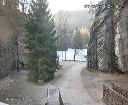 Vstup do skal, Pískovna