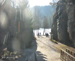 Vstup do skal, Pískovna