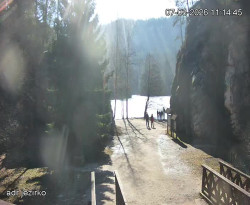 Vstup do skal, Pískovna