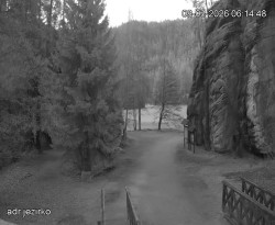 Vstup do skal, Pískovna