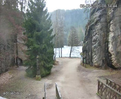 Vstup do skal, Pískovna