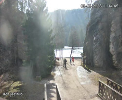 Vstup do skal, Pískovna