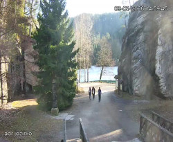 Vstup do skal, Pískovna