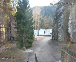 Vstup do skal, Pískovna