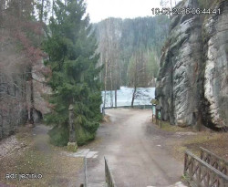 Vstup do skal, Pískovna