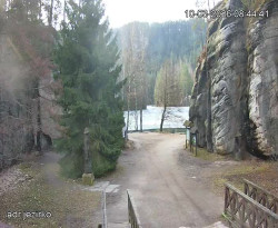 Vstup do skal, Pískovna