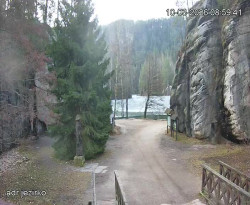 Vstup do skal, Pískovna